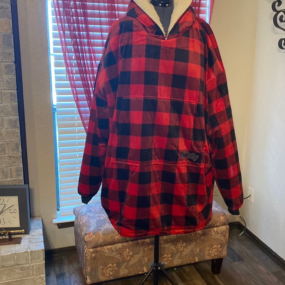 Plaid comfy  One size tall fits all